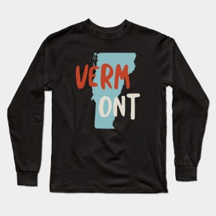 State of Vermont Long Sleeve T-Shirt